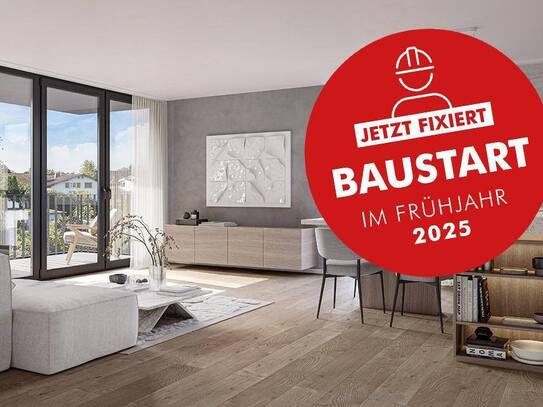 Fixer Baustart Frühjahr 2025: 2-Zimmer Wohnung | IDEAL AUCH FÜR ANLEGER (Top A07)