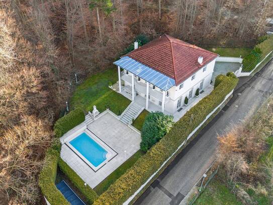 Idyllisches Familienhaus mitten im Grünen mit Pool und großem Wellness-Bereich
