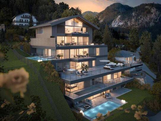 "First Class" Penthouse!Postkartenblick am Wolfgangsee, St. Gilgen