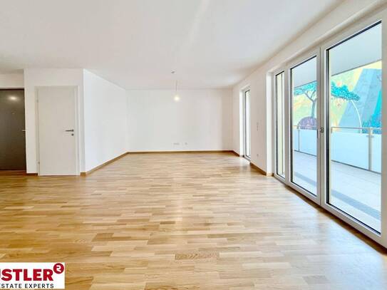 Neu gebaute Eigentumswohnung mit West-Balkon