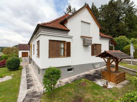 +Wundervolles Mehrfamilienhaus mit ca. 320m² Wfl., umgeben von idyllischem Garten und malerischem Wald in Steinberg-Dör…