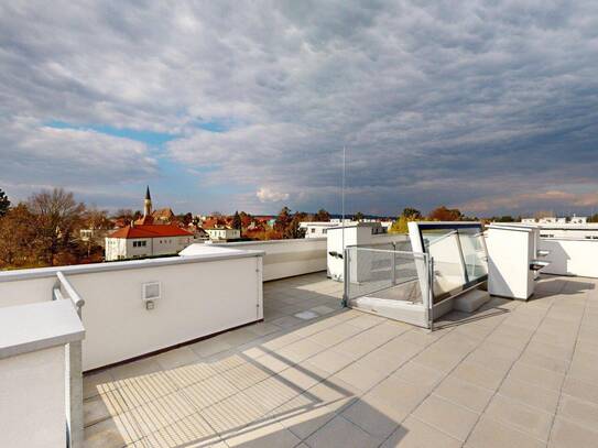 Moderne Erstbezug-Wohnung mit 3 Zimmer, 11m²Balkon und 61m² Dachterrasse in Korneuburg