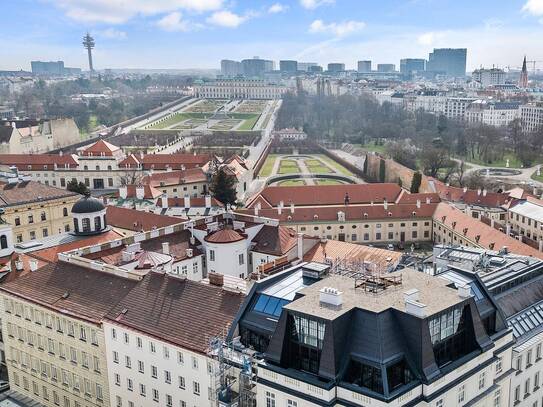 DG - Besonderheit mit Terrassen und Belvedere Blick