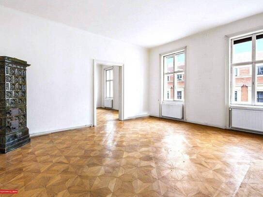 Fast 1. BEZ. - TOPRARITÄT - NÄCHST SCHOTTENRING - HERRSCHAFTSWOHNUNG - ca 200m² WFL - 5 ZIMMER - 3. LIFTSTOCK - RENOVIE…