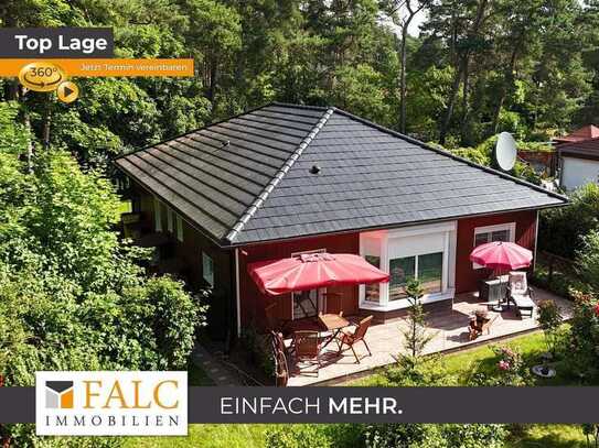 ENERGIEEFFIZIENTER ARCHITEKTENBUNGALOW in direkter Seenähe!