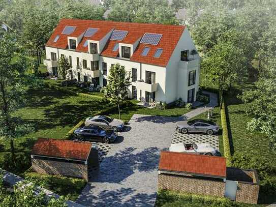 KfW-Förderung möglich! Laatzen: Schlüsselfertige 3-Zimmer-Neubauwohnung mit Garten und 2 Terrassen.