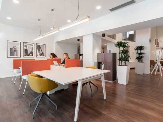 Coworking-Bereich in Regus Alexanderplatz