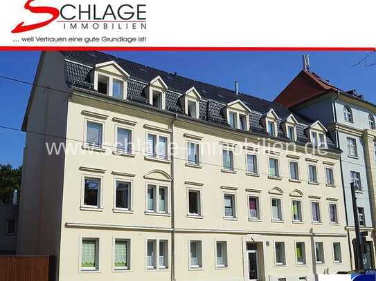 +++DRESDEN-MICKTEN+++: 
Gut vermietete und solide 2-Zimmer mit Balkon!