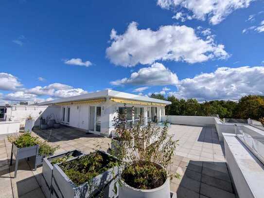 Penthouse auf zwei Etagen mit umlaufender Dachterrasse