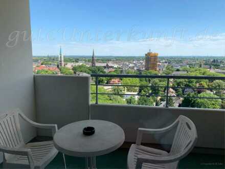 Apartment ca. 40qm in der 16Etg Am Stadtgarten - 1-Raum-Wohnung mit Einbauküche in Gelsenkirchen