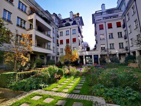 Gartenwohnung mit Direktanschluss an 5-Sterne Charles Hotel