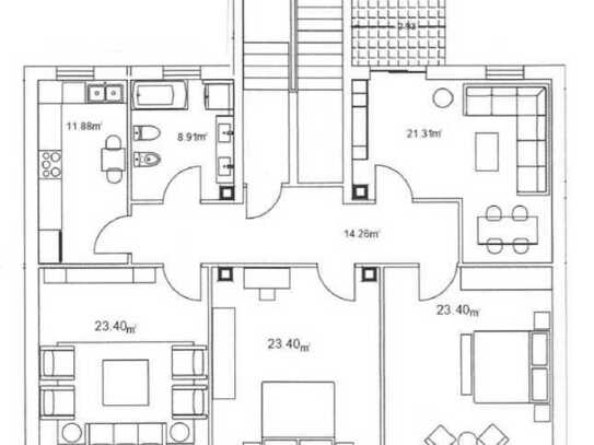 Attraktive 4-Zimmer-Wohnung mit gehobener Innenausstattung in Chemnitz