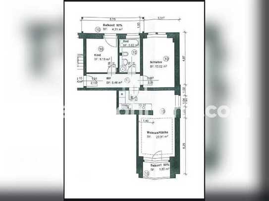 Tauschwohnung: Zentrale Altbauwohnung mit Fusbodenheizung