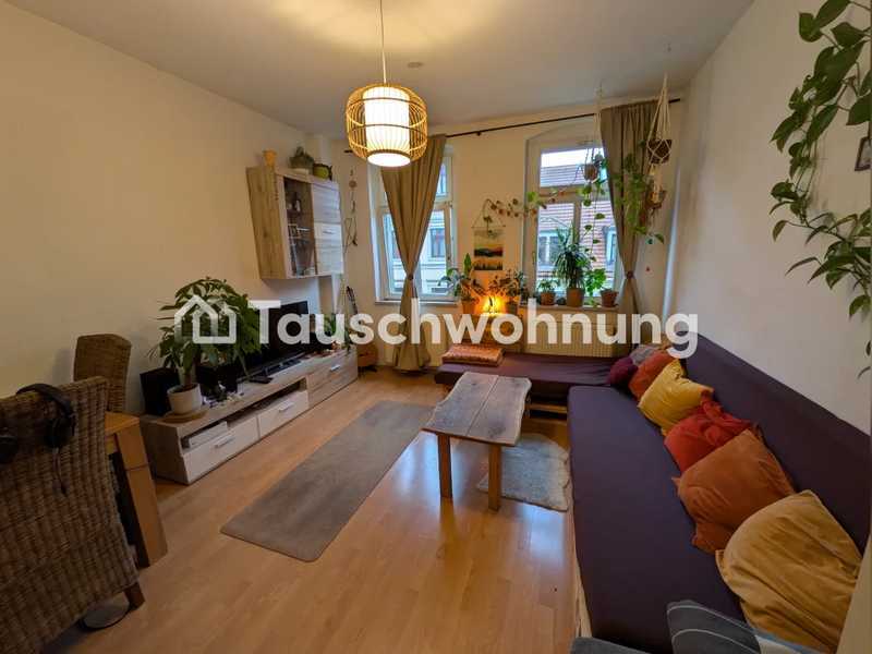 Tauschwohnung: Tauschen sonnige 2-Zimmer-Neustadtwohnung am Alaunpark