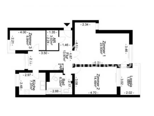 Tauschwohnung: Schöne 3 Zimmer im Brunnenviertel gegen 4-5 Zimmer