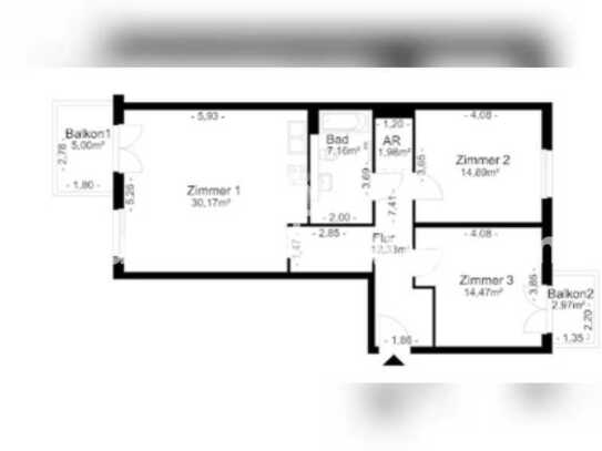 Tauschwohnung: Wohnung in Steglitz-Zehlendorf/Lankwitz (Landeseigene)