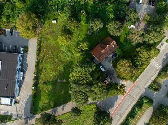 Großzügiges Gewerbegrundstück in attraktiver Bestlage nahe dem Erdinger Stadtzentrum