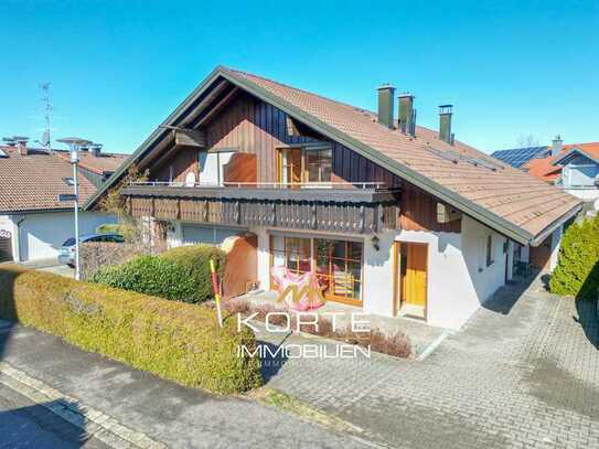 Charmante 2-Zimmer Wohnung
 mit sonnigem Süd-Balkon in
 Simmerberg im Allgäu