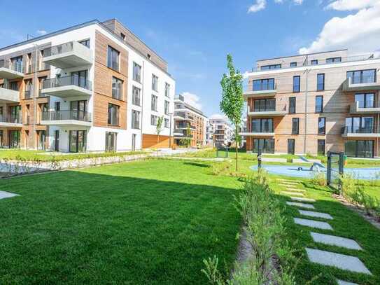 Ein Traum für Gartenfreunde: Perfekt geschnittene Wohnung mit großer Terrasse + 134 m² Privatgarten