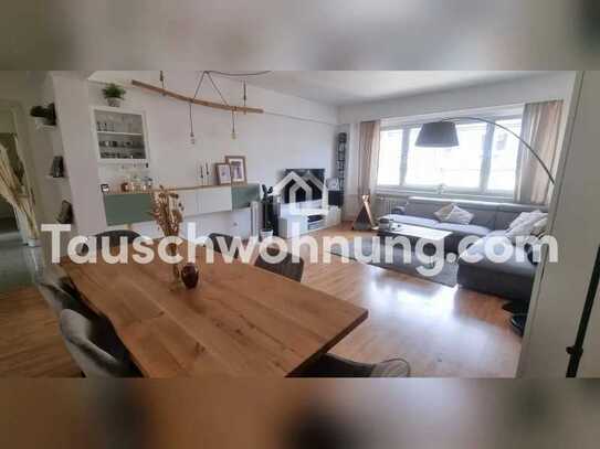 Tauschwohnung: Super zentrale 3 Zimmer Wohnung mit 2 Balkonen