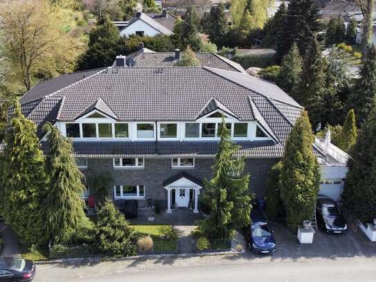 Wohnung in idyllischer Feldrandlage mit eigenem Garten und Garage