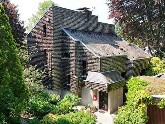 Die Lage zählt ! Großzügiges Architektenhaus im Grünen an den Rheinauen in Dormagen - Rheinfeld