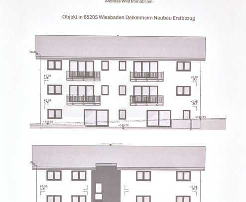 4 Zimmer Wohnung; Neubauerstbezug; in Top-Lage