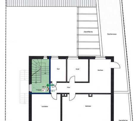 3 ZKB mit großer Dachterrasse