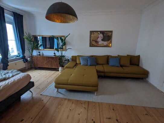 37 sqm 2 rooms in Central Friedrichshain Altbau for Sublet