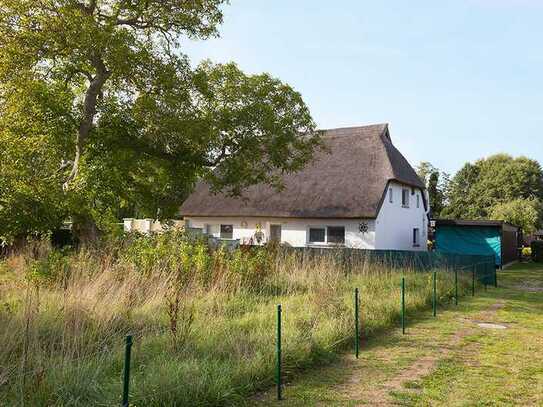 Reetgedecktes Haus in ruhiger Lage