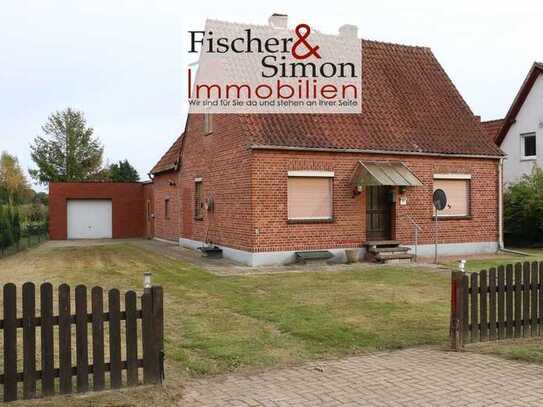 Eystrup-Rotsteinklinkerhaus mit Stallanbau und Garage auf gr0ßem Grundstück