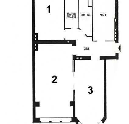 Exklusive, gepflegte 3,5-Zimmer-Wohnung mit Balkon in Berlin Reinickendorf