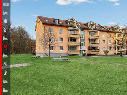 Vermietete 4-Zimmer-Wohnung mit Südbalkon in S-Bahn-Nähe