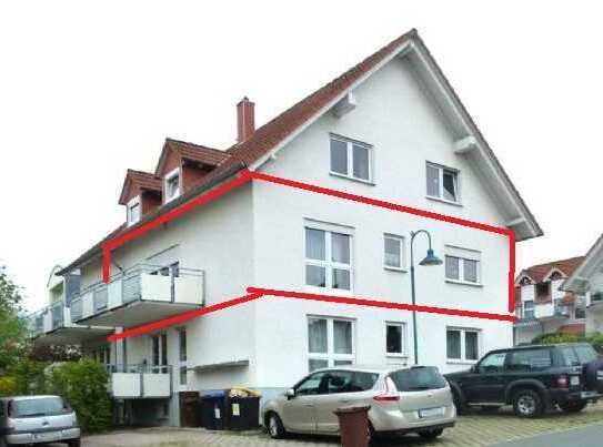 2 Zimmer Wohnung mit Fernblick, Balkon Südlage in Weimar Gaberndorf zu vermieten