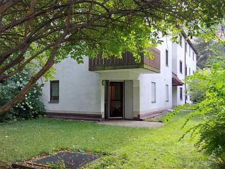 1 Zimmerterrassenwohnung mit Garten in Isarnähe
