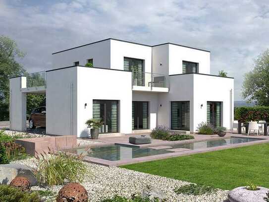 Modernes Einfamilienhaus*wohnen im puren Luxus*Haus auf Bodenplatte*inkl. Grundstück