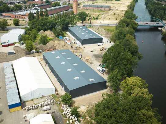 Jetzt in Berlin: Neubau von Hallen- und Industrieflächen – 1500m² mit Büro!