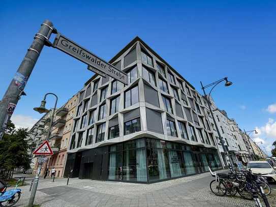 Finde komplett flexible Arbeitsplätze und Besprechungsorte in Spaces Prenzlauer Berg