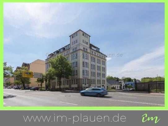 vermietete Büroeinheit am Dittrichplatz-Seehaus in Plauen zum Kauf - Aufzug - Büro Rasterdecke