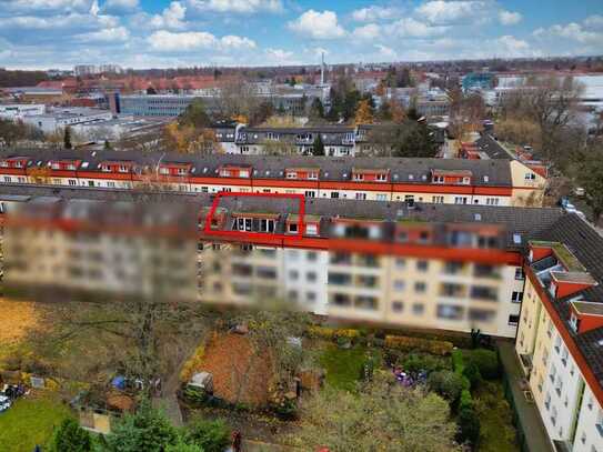 Modernisierungsbedürftige 4-Zimmer Dachgeschoss-Wohnung in ruhiger Wohnlage von Reinickendorf