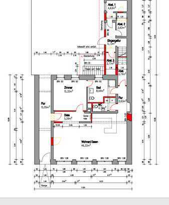 Attraktive 2 Zimmer Wohnung mit Einbauküche und großem Wohn- und Essbereich!