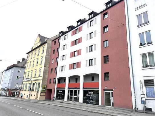 Zentrales 1- Zimmer Apartment mit Südbalkon, Tiefgaragenstellplatz und Kellerabteil zu verkaufen!