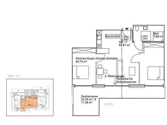 Penthousewohnung in Sossenheim - KFW40 *** Sehr Attraktive Kaptalanlage ***