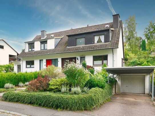 Für Naturliebhaber! DHH mit Terrasse, Garten, Garage und Carport in ruhiger Waldrandlage in Waldesch