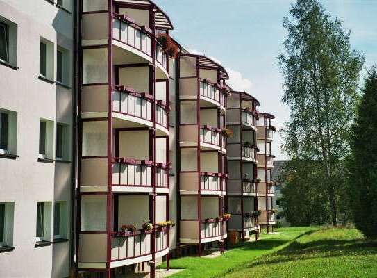 2-Raum Wohnung mit großem Wohnzimmer und Balkon