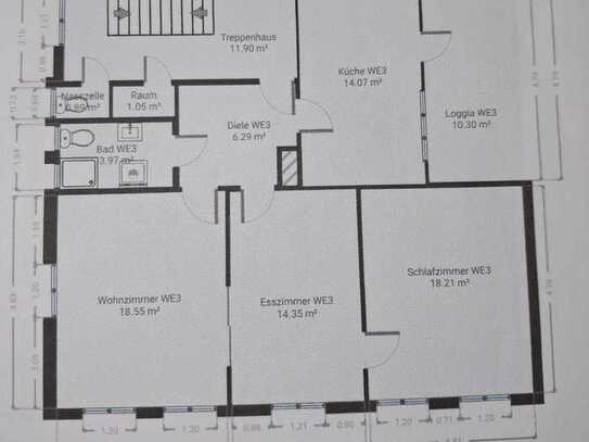 Ansprechende und modernisierte 3-Raum-Wohnung in Wiesensteig