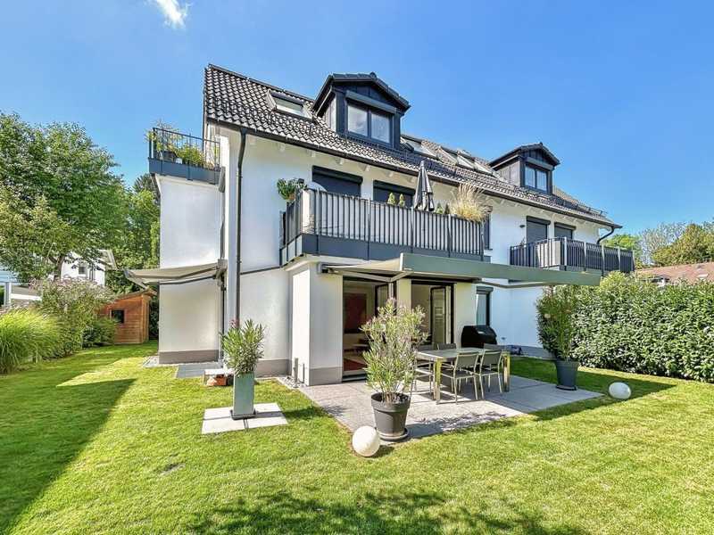 Rarität: Traumhafte 4-Zimmer-Gartenwohnung in München-Forstenried (U3)