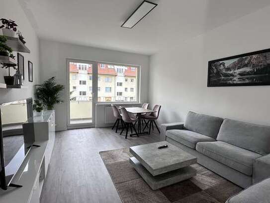 Neu renovierte, voll möblierte 3-Zimmer-Wohnung