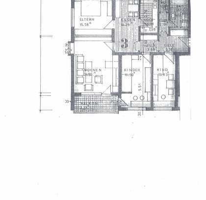 Großzügige, helle 4,5-Zimmer-Wohnung mit Balkon und Einbauküche in Tettnang