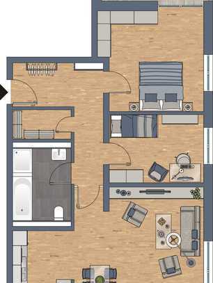 Provisionsfrei! 2 Terrassen! Ihre neue, moderne Traumwohnung